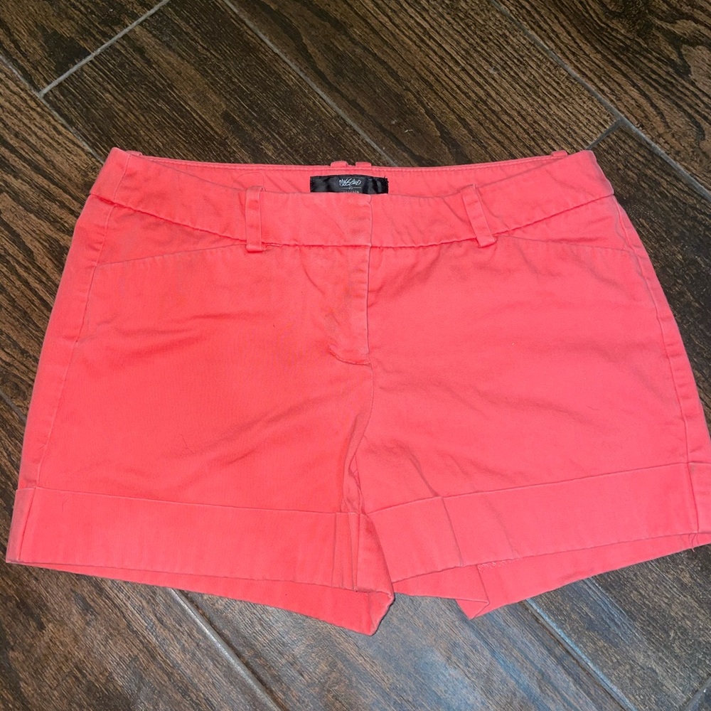 Red shorts